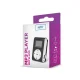 Setty MP3 grotuvas su LCD ekranu ir ausinėmis, juodas