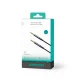 Joyroom SY-A08 AUX 3.5 mm stereo garso laidas, 1.2 m, juodas