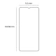TFO 2.5D grūdintas apsauginis stiklas telefonui Samsung Galaxy M15 5G, 9H