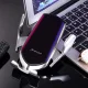 Automatinis automobilinis telefono laikiklis su 10W belaidžiu įkrovikliu, auksinis