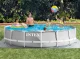 Karkasinis baseinas su priedais Intex 26724, 457x107 cm, pilkas