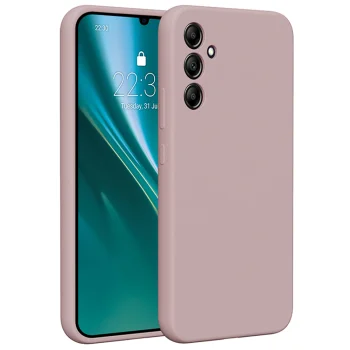 Etteri Silicone Case dėklas Samsung Galaxy A34 5G, šviesiai rožinis