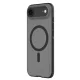 Nillkin iPhone 17 Air dėklas Super Frosted Shield Pro Magnetic, skaidri juoda