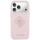 Guess FW Resin Logo dėklas Apple iPhone 17 Pro Max, rožinis