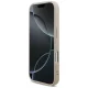 Guess 4G Strap Triangle Logo MagSafe dėklas skirtas iPhone 17 Pro, rožinis