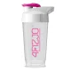 Sportinis plaktuvas 4Fizjo 1819, 700 ml, balta/rožinė