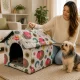 Collapsible Pet House Bed for Dogs and Cats XL