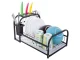 Dish Drainer with Tray Loft, Black