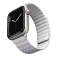 UNIQ pasek Revix Apple Watch Series 4/5/6/7/8/SE/SE2 38/40/41mm. Reversible Magnetic lilak-lilac-white