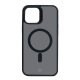 3MK Smoke MagCase dėklas Apple iPhone 12 Pro Max, juodas