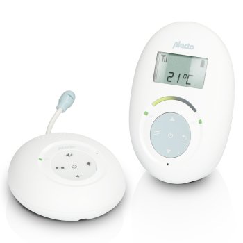 Alecto DBX120 DECT kūdikio stebėjimo monitorius, balta/mėlyna