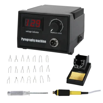 Medžio deginimo aparatas - pirografijos stotelė Generic, 60W