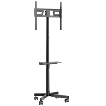 Mobilus TV stovas su ratukais Maclean MC-949, 32-55", iki 25kg, juodas
