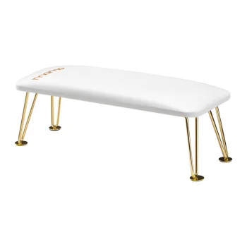 Manicure Hand Rest Momo 6-M Gold/White