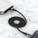 Dudao L7MaxL USB-C to Lightning Cable, PD 20W, 1m, Black