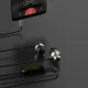 Dudao X10PRO į ausis įstatomos ausinės, laidinės, 3.5mm mini jack, juodos