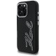 Karl Lagerfeld dėklas iPhone 16 Pro Max telefonui, juodas