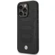 BMW Leather Seats Pattern MagSafe Case for iPhone 14 Pro, Black