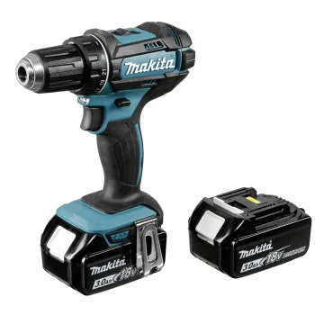 Akumuliatorinis gręžtuvas-suktuvas Makita DDF482RFJ 18V, 2x 3.0Ah