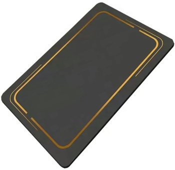 Bathroom Mat 40x60cm, Black
