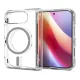 Spigen Ultra Hybrid Pro MagSafe dėklas iPhone Duo, Clear / White