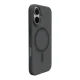 Silikoninis dėklas Puro Daylight MagSafe skirtas iPhone 16, juodas