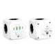 Tech-Protect PCL3x4 ilgintuvas, 3x AC, 2x USB-A, 2x USB-C, baltas