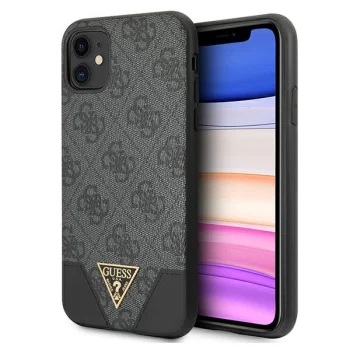 Guess 4G Triangle Collection Case for iPhone 11 / XR 6.1" - Gray