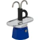 Bialetti Mini Express Kandinsky moka kavinuko rinkinys su 2 puodeliais