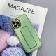 Dėklas iPhone 12 Pro su atlenkiama kojele, žalias