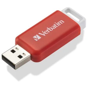 Verbatim DataBar USB 2.0 atmintinė 16 GB, raudona