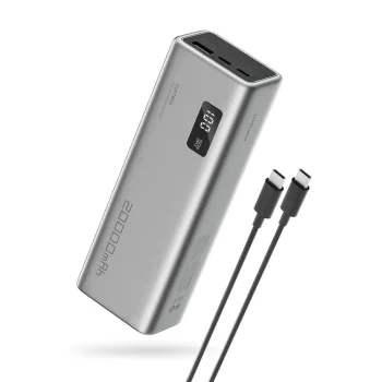 Cuktech P+Series No. 15 išorinė baterija 150W 20000mAh, pilka