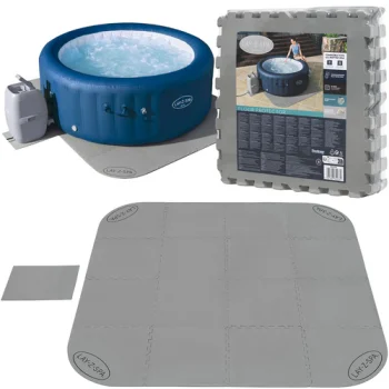 Bestway 60334 apsauginis SPA ir baseino kilimėlis-dėlionė, 50x50 cm, 16 vnt., pilkas
