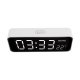 GreenBlue GB397 Alarm Clock with Thermometer, White