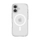 Spigen Ultra Hybrid Mag dėklas iPhone 17 telefonui, skaidrus / baltas