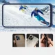 Skaidrus dėklas Samsung Galaxy A72 4G Clear 3in1, mėlynas