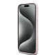 Karl Lagerfeld Silicone Karl & Choupette MagSafe dėklas iPhone 15 (6.1\"), rožinis