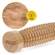 Wooden Body Massage Roller 4FIZJO, Brown
