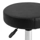 ACTIVESHOP AM-310v Cosmetic Stool, Black