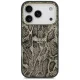 Guess Python Pattern MagSafe dėklas iPhone 17 Pro / 18 Pro, rudas