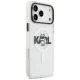Karl Lagerfeld IML Choupette Sketch Logo MagSafe Phone Case Cover iPhone 17 Pro - Clear