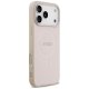 Guess iPhone 17 Pro Max dėklas Saffiano Classic Logo MagSafe, rožinis