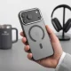 Tech-Protect MagZero dėklas, skirtas iPhone 17 Pro Max / 18 Pro Max, matinis juodas