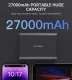 Choetech B635BK išorinė baterija 22.5W 27000mAh, juoda