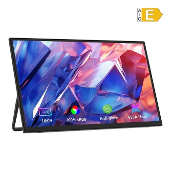 Nešiojamas žaidimų monitorius ZEUSLAP Z18S 18.5" FHD 100Hz IPS