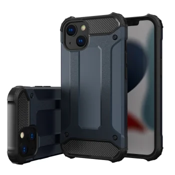 Hybrid Armor Case for iPhone 14 Plus, Blue