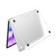 Nešiojamojo kompiuterio dėklas Spigen AirSkin, skirtas MacBook Neo 13\" 2026, skaidrus matinis