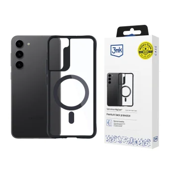 Samsung Galaxy S23+ Plus (SM-S916) 3MK Satin Armor MagCase Case Cover, Transparent