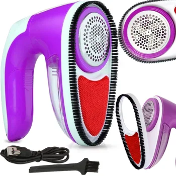 Įkraunamas pūkų rinkiklis drabužiams su stovu, USB, 5W