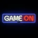 LED neoninis užrašas Forever Light GAME ON, įvairiaspalvis